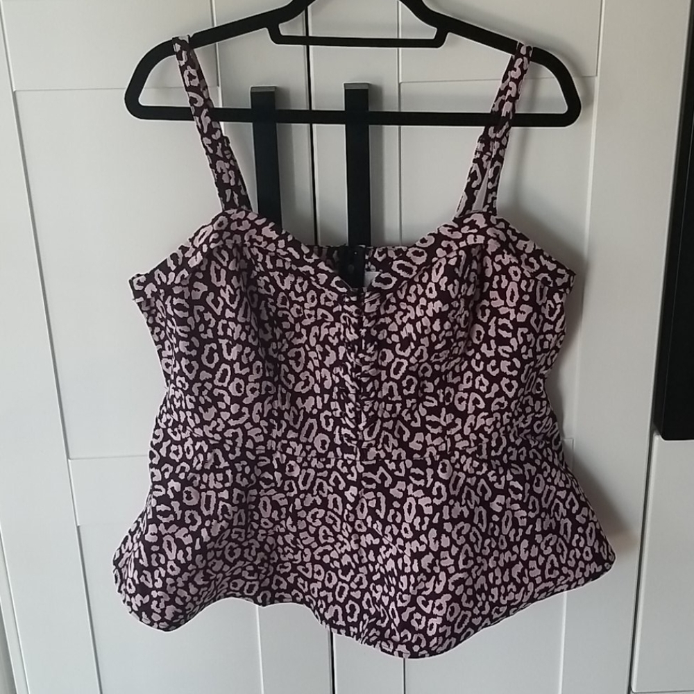 Torrid peplum top